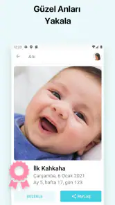 Bebek + | Gelişim Takipçisi screenshot