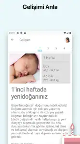 Bebek + | Gelişim Takipçisi screenshot