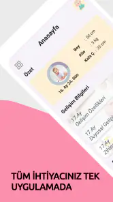 Bebek Gelişimi Takibi screenshot