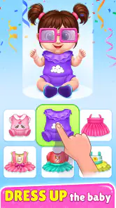 Bebek Kız Kreş Oyunu screenshot