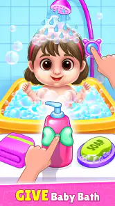Bebek Kız Kreş Oyunu screenshot