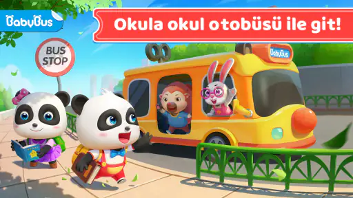 Bebek Panda'nın Okul Otobüsü 1