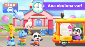 Bebek Panda'nın Okul Otobüsü screenshot