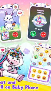 Bebek Tek Boynuzlu At Telefon screenshot