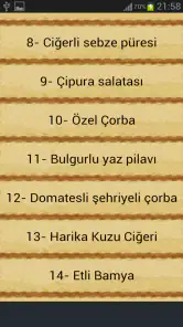 Bebekler İçin Yemek Tarifleri screenshot