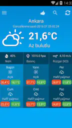 Bedava Türkiye'de hava durumu 2
