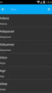Bedava Türkiye'de hava durumu screenshot