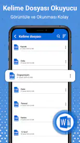Belge Okuyucu ve PDF Okuyucu screenshot