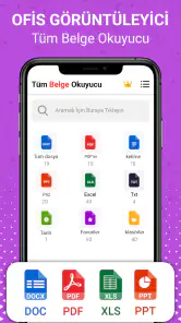 Belge Okuyucu ve PDF Okuyucu screenshot
