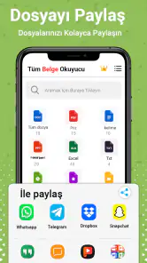 Belge Okuyucu ve PDF Okuyucu screenshot