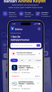 Bildirio screenshot