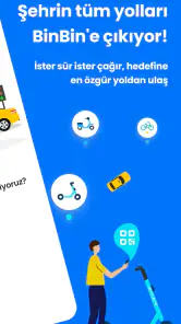 BinBin: Taksi & Scooter screenshot