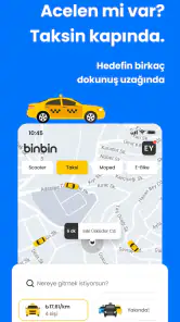 BinBin: Taksi & Scooter screenshot