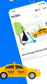 BinBin: Taksi & Scooter screenshot
