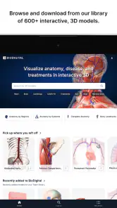 BioDigital Human - 3D Anatomy screenshot