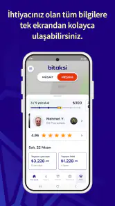 Bitaksi Sürücü Uygulaması screenshot