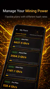 BitPlanera: BTC Cloud Mining screenshot