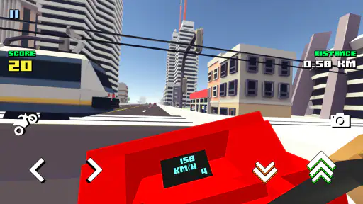 Blocky Moto Racing: motosiklet 6