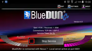 BlueDUN+ screenshot