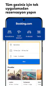 Booking.com Otel Rezervasyonu screenshot