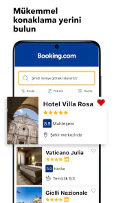 Booking.com Otel Rezervasyonu screenshot