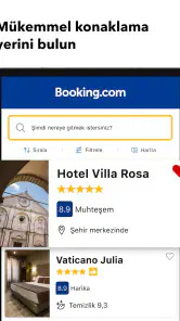 Booking.com Otel Rezervasyonu screenshot