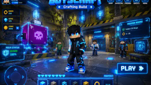 BOYSCRAFT : Crafting Build 1