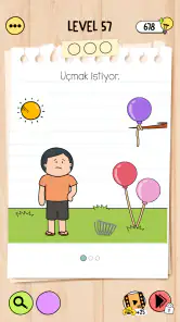 Brain Test 5: Zorlu Bulmacalar screenshot