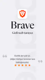 Brave Hızlı Web Tarayıcı, VPN 1