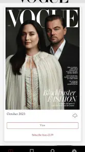 British Vogue screenshot