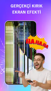 Broken Screen: Magic Wallpaper screenshot