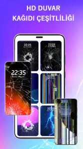 Broken Screen: Magic Wallpaper screenshot