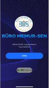 Büro Memur Sen Dijital Kimlik screenshot