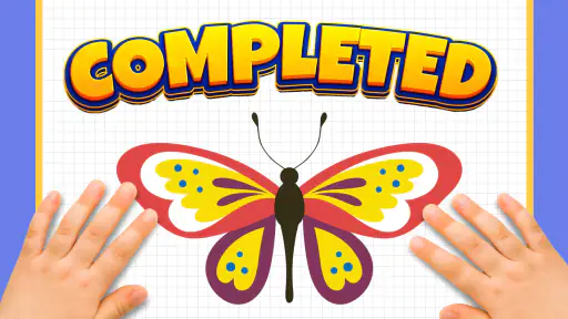 Butterfly Draw Step by Step 8