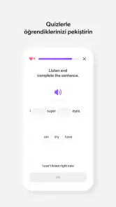 Cake: İngilizce & Korece Öğren screenshot