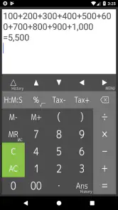 Calculator PanecalST Plus screenshot