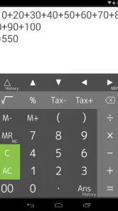 Calculator PanecalST Plus screenshot