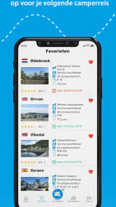 Camperstop-App Camperplaatsen screenshot