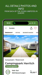 camping.info - The CAMPING APP screenshot