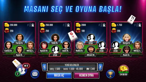 Can Okey - Online Çanak Okey 4