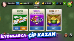 Çanak Okey Plus - Eşli & Canlı screenshot