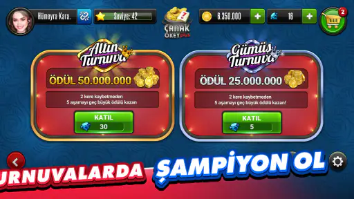 Çanak Okey Plus - Eşli & Canlı 7
