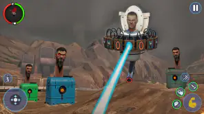 Canavar Savaşı: Tuvalet Oyunu screenshot