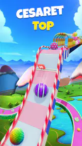Candy Ball Run: Ball yuvarlama screenshot