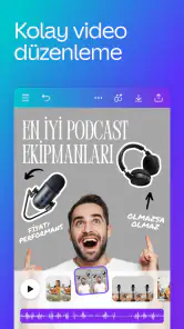 Canva: foto, video düzenleyici screenshot
