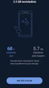 CCleaner-Telefon Temizleyici screenshot