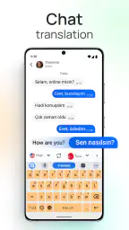Çevirmen Klavye Sohbet Çeviri 4