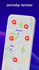 Çevrimdışı Harita GPS, Hız Ölç screenshot