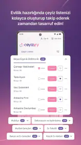Çeyizify -Çeyiz Takip Asistanı screenshot