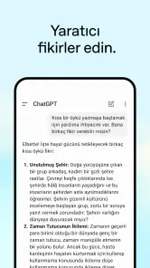 ChatGPT screenshot